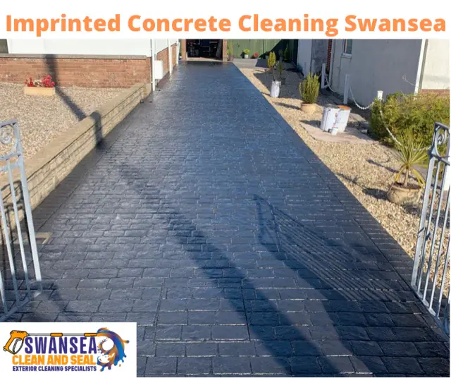 Imprinted Concrete Sealing Swansea