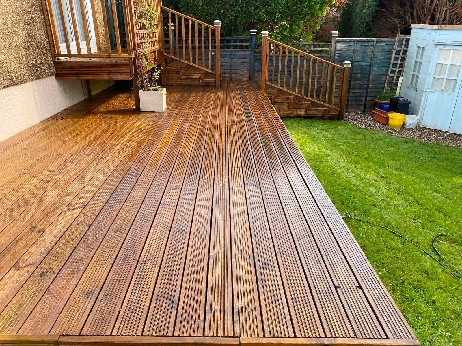 decking cleaning Swansea, wooden decking cleaning Swansea